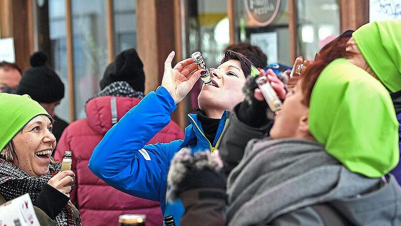 Auch gefeiert wird in Kitzbühel ordentlich &ndash; vor allem am Wochenende um die Weltcuprennen.