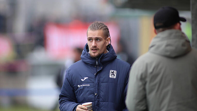 Mit neuer Frisur im Gr&uuml;nwalder Stadion: Sigurd Haugen.