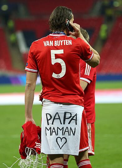 Tränen, Jubel, Emotionen: Der deutsche Meister FC Bayern hat die Champions League gewonnen. Hier gibt's die Bilder der Freude aus Wembley