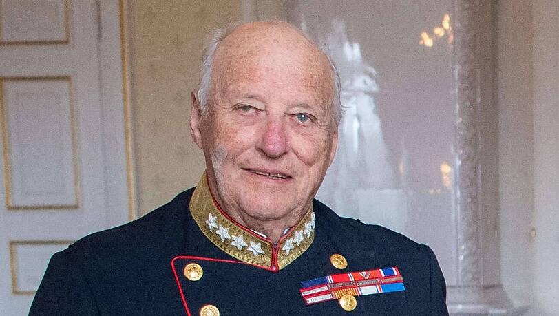 König Harald von Norwegen denkt nicht daran, als Regent abzudanken.