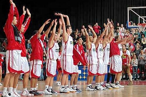Die Basketballer des FC Bayern.