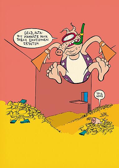 Onkel Dagobert revisited &ndash; Fil Tägert weiß wie Kapitalismus funktioniert.