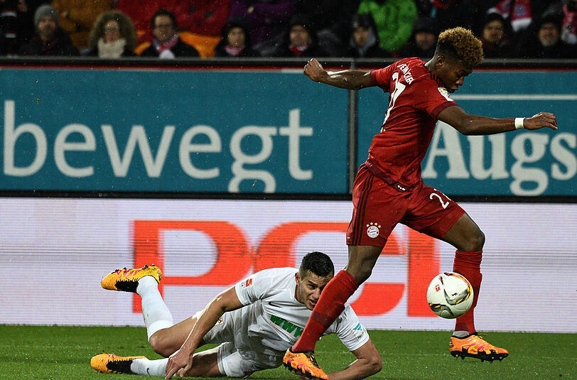 David Alaba: Note 2. Wird nun in der Mitte gebraucht, weil sämtliche Innenverteidiger in Reha sind. Verlor zwischendrin eine Kontaktlinse, dennoch ständig mit totalem Durchblick.