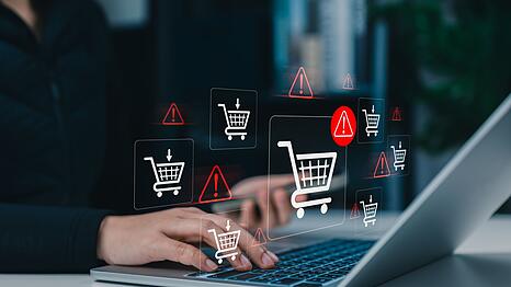 Der Handelsverband Deutschland warnt vor dubiosen Online-Stores - mit .de-Domain und Standort in China.
