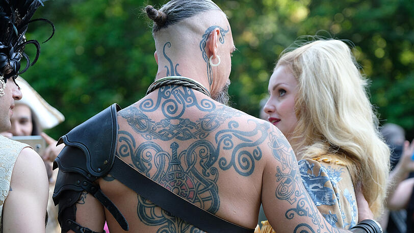 26. Wave-Gotik-Treffen am Pfingstwochenende in Leipzig. Die besten Bilder in Schwarz.