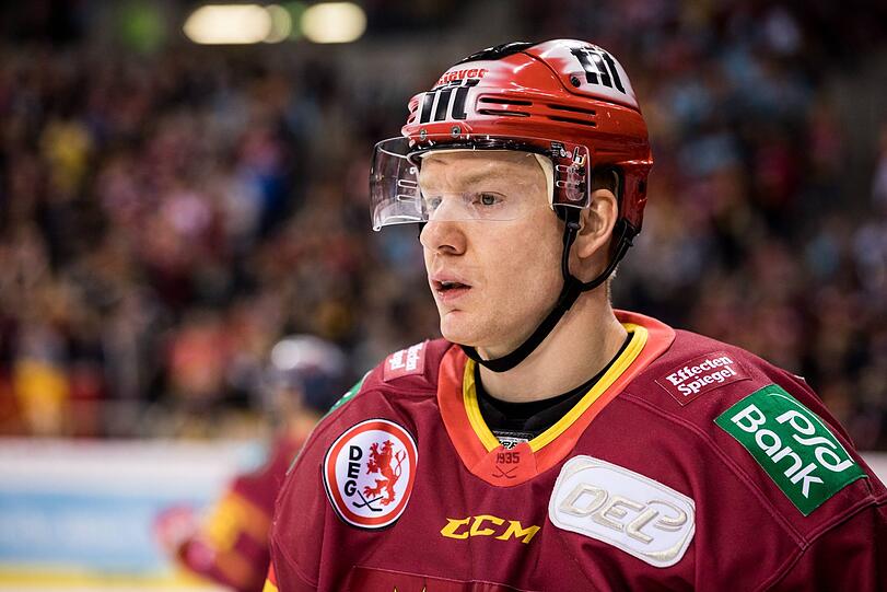 Philip Gogulla soll vor einem Wechsel von der Düsseldorfer EG zum EHC München stehen.