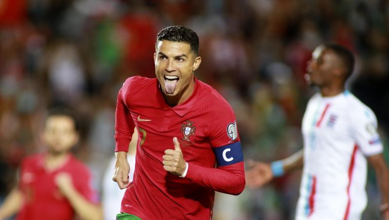 Portugals Cristiano Ronaldo jubelt über sein Tor zum 2:0.