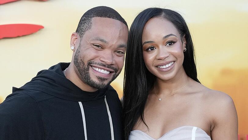 Eric Murphy und Jasmin Lawrence haben beide prominente V&auml;ter - und sind nun zum ersten Mal selbst Eltern geworden.