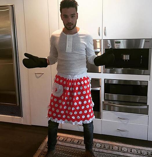 "One Direction"-Sänger Liam Payne feiert Thanksgiving, obwohl er Brite ist.