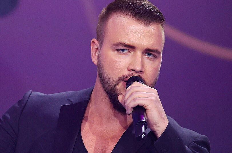 Rapper Kollegah bei der Verleihung des Musikpreises "Echo" im März 2015 in Berlin.