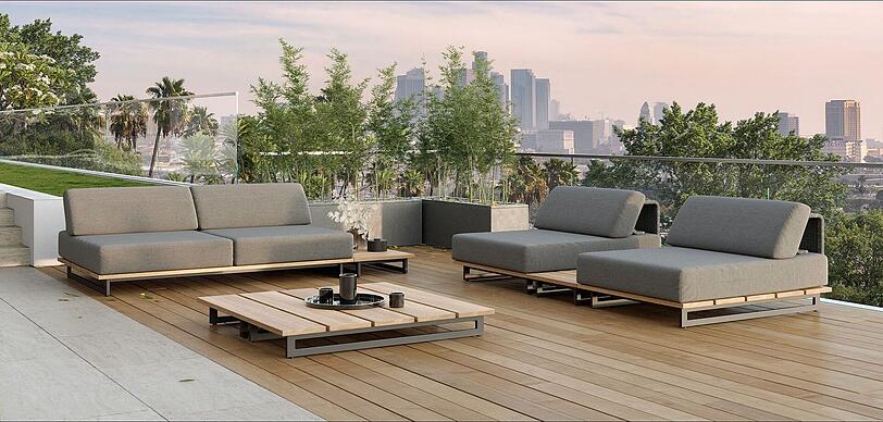 Die Miami-Gartenlounge für entspannte Abende für die ganze Familie.