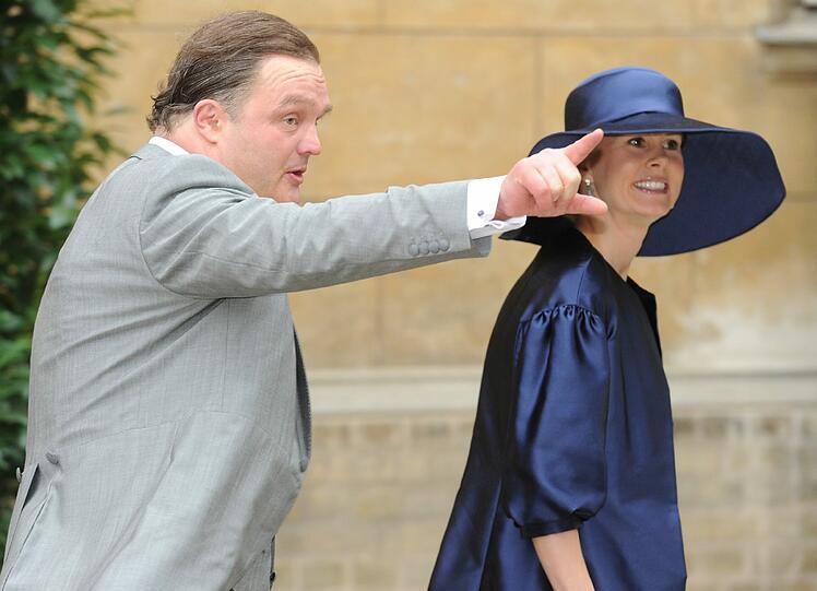 Alexander Fürst zu Schaumburg-Lippe und seine Frau Nadja Anna