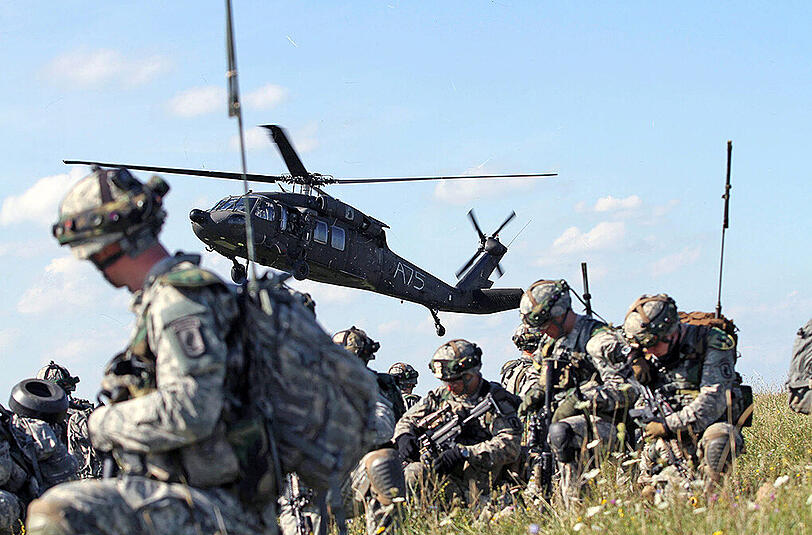 Der Truppenübungsplatz im bayerischen Hohenfels ist einer der größten Übungsplätze Deutschlands. Er wird hauptsächlich von der US-Armee benutzt.