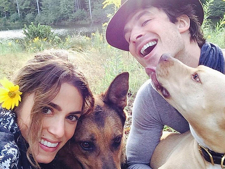 Glückliches Paar: Ian Sommerhalder und Nikki Reed