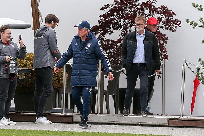 Die Bilder vom ersten Training unter Jupp Heynckes.