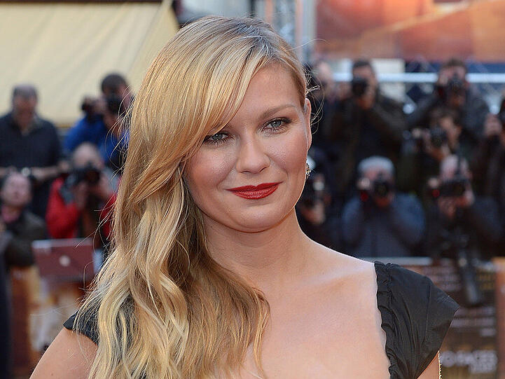 Dunst auf der Premiere ihres Films "Die zwei Gesichter des Januars"