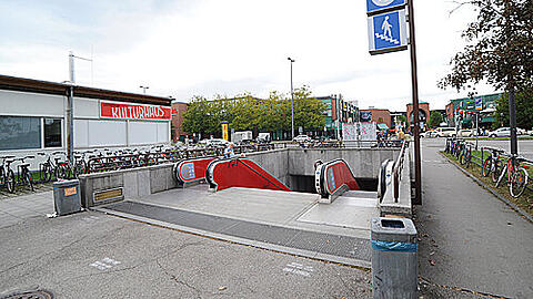 Die U-Bahnstation Neuperlach. (Archivbild)