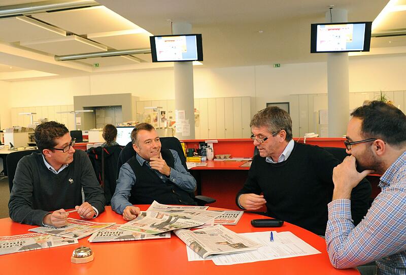 Interview im Ufo.