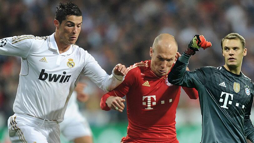 Zur Wahl stehen nur noch die Münchner Manuel Neuer und Arjen Robben – und eben Ronaldo Zur Wahl stehen nur noch die Münchner Manuel Neuer und Arjen Robben – und eben Ronaldo