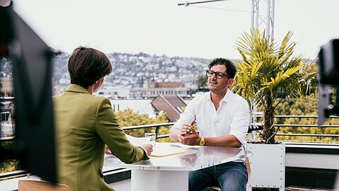 Pantisano im Sommerinterview des ZDF. (Handout)