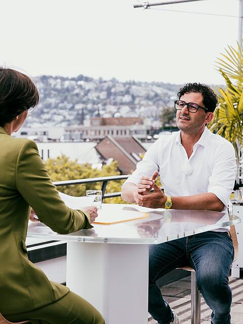 Pantisano im Sommerinterview des ZDF. (Handout)