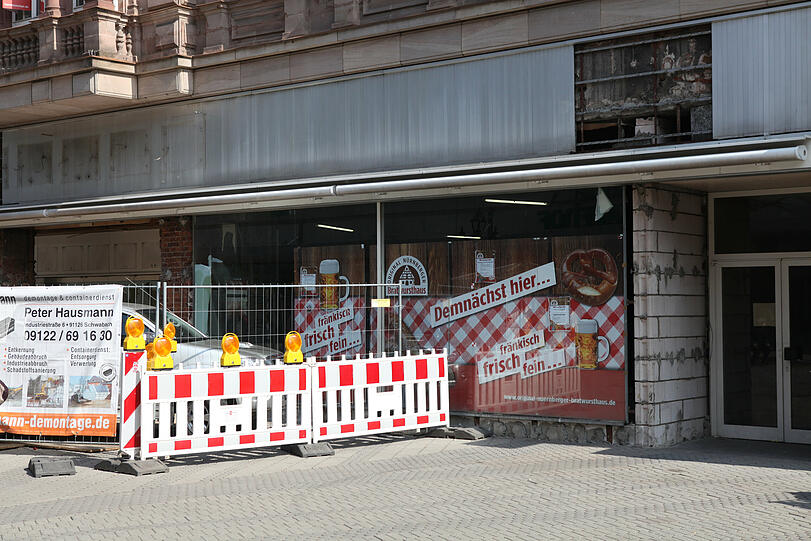 Das Bratwursthaus in der Königstraße wird im Juni eröffnet.