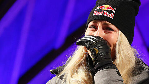Es wäre ein trauriger Abschied für Lindsey Vonn - aber die Schmerzen scheinen zu groß zu sein.