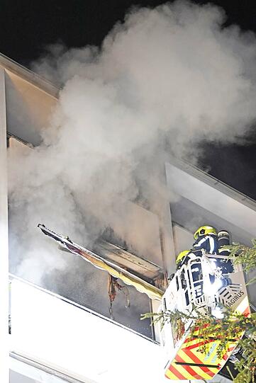 Ein Kühlschrank hatte den Brand in Unterhaching ausgelöst.