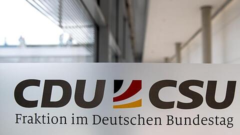 Das gemeinsame Logo der CDU/CSU-Fraktion im Bundestag.