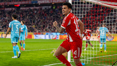 Bayerns Matchwinner beim 5:1-Kantersieg gegen Hoffenheim: Luis D&iacute;az