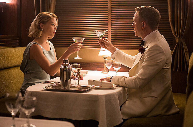 Bilder aus dem neuen Bond-Film "Spectre".