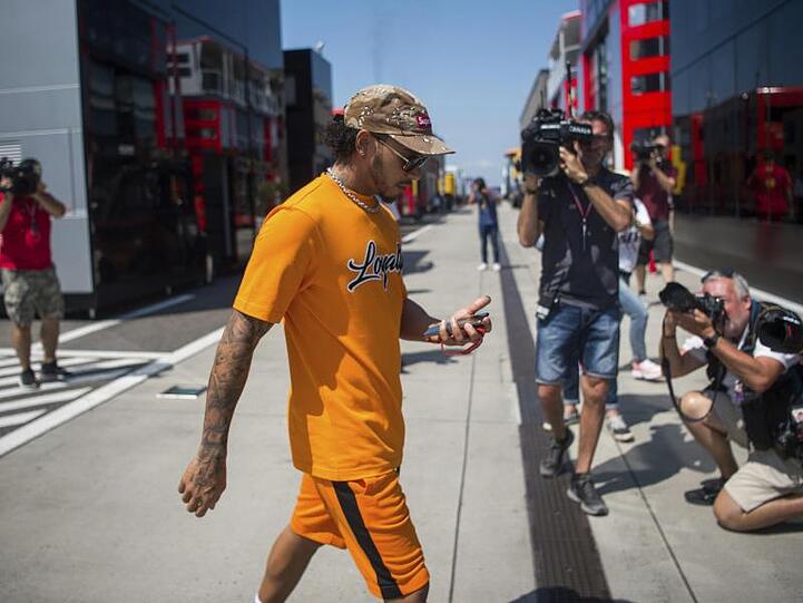 Auf dem Weg der Besserung: Lewis Hamilton in Budapest.