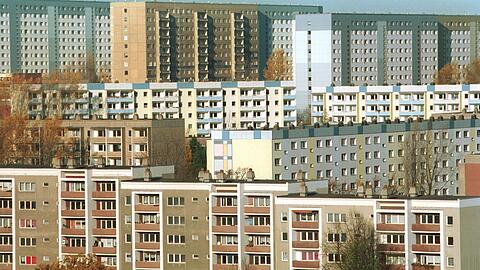 Simona Stoytchkova ist in einem Plattenbau in Berlin aufgewachsen – ähnlich wie hier in Chemnitz.