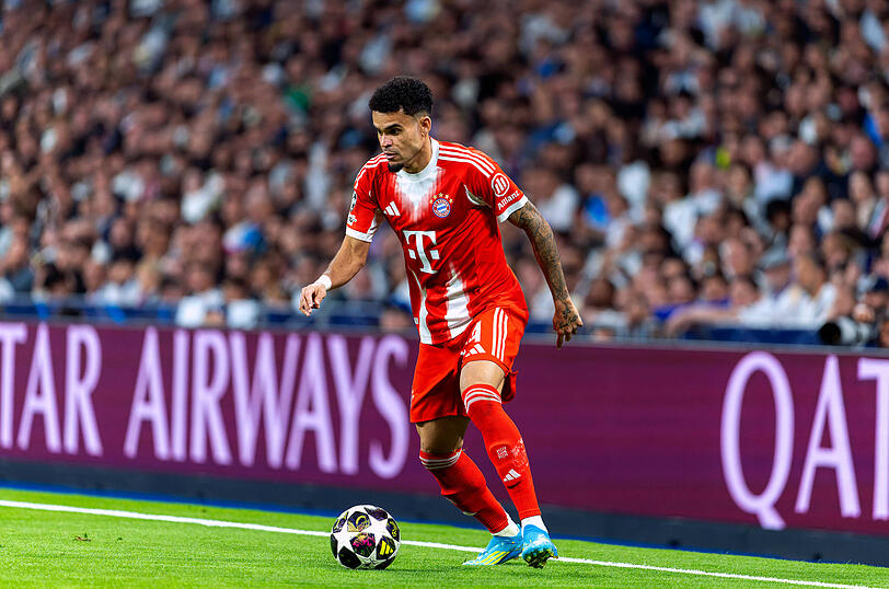 Will am kommenden Mittwoch mit dem FC Bayern das Ticket f&uuml;r das Champions-League-Halbfinale l&ouml;sen: Luis D&iacute;az.