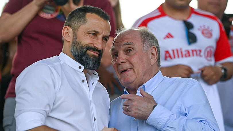 Dr&uuml;ckt dem FC Bayern im R&uuml;ckspiel gegen Paris Saint-Germain die Daumen: Ex-Boss Hasan Salihamidzic.