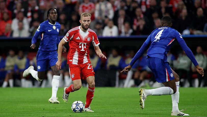 Zeigte einen starken Auftritt gegen Chelsea: Konrad Laimer. Zeigte einen starken Auftritt gegen Chelsea: Konrad Laimer.