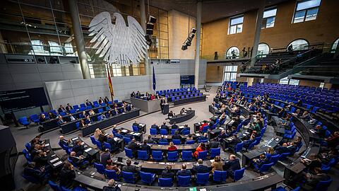 Seit der Bundestagswahl geht es für die Union in Umfragen abwärts. (Archivbild)