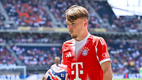 Muss während der Klub-WM für die Schule lernen: Bayern-Youngster Lennart Karl.