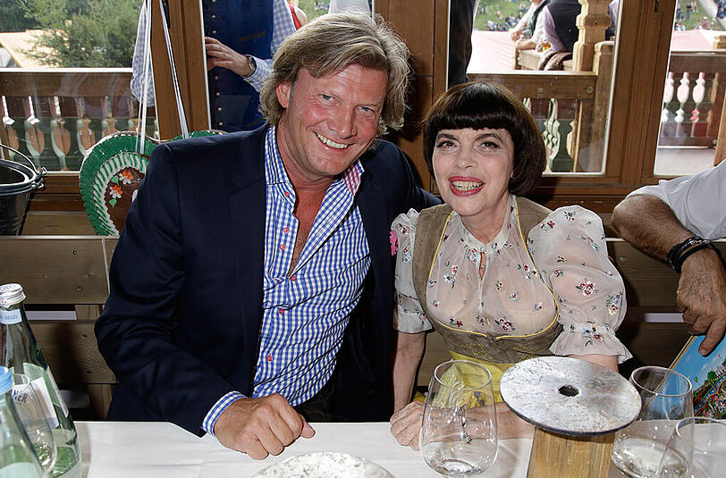 Christian Marek und Mireille Mathieu.
