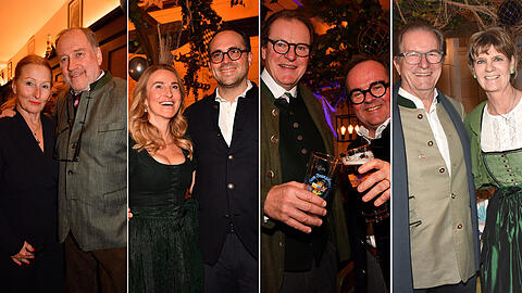 Beim traditionelle Fischessen im Franziskaner am Aschermittwoch waren zahlreiche M&uuml;nchner VIP dabei.