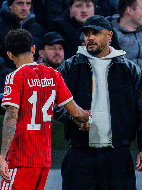 Musste verletzungsbedingt ausgewechselt werden: Luis D&iacute;az.