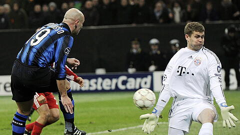 Thomas Kraft ließ sich in Mailand weder von 80.000 Tifosi noch von Esteban Cambiasso und all den anderen Inter-Stars beeindrucken.