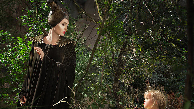 Angelina Jolie und ihre Tochter Vivienne im Disney-Film "Maleficent" Angelina Jolie und ihre Tochter Vivienne im Disney-Film "Maleficent"