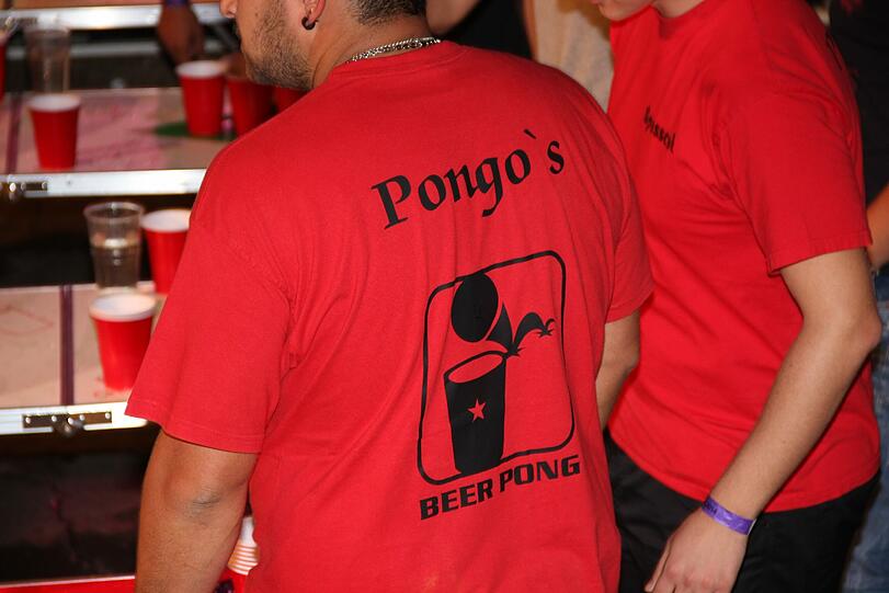 Weitere Bilder von der ersten Europameisterschaft im Beer Pong in München am 06. September.