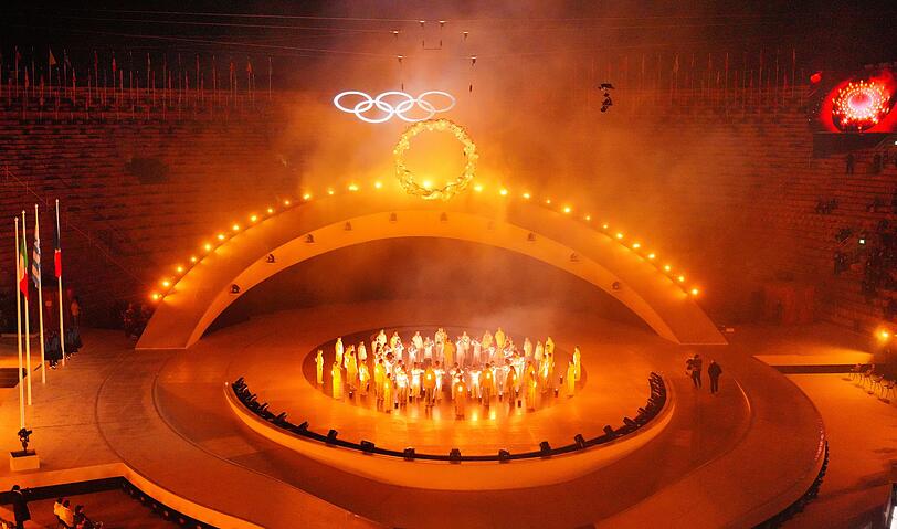 "Sch&ouml;nheit in Aktion": Die Schlussfeier in Verona wurde ihrem Motto gerecht.