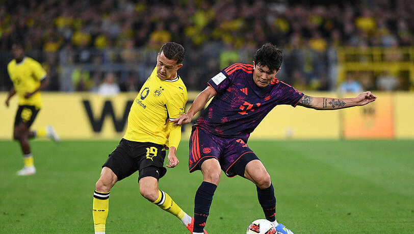 Durfte in Dortmund statt Dayot Upamecano beginnen: Min-jae Kim. Durfte in Dortmund statt Dayot Upamecano beginnen: Min-jae Kim.