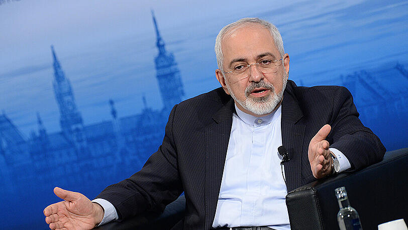 Irans Außenminister Sarif hatte sich mit der Führung in Teheran beraten. Irans Außenminister Sarif hatte sich mit der Führung in Teheran beraten.