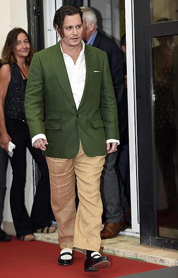 Johnny Depp in Venedig
