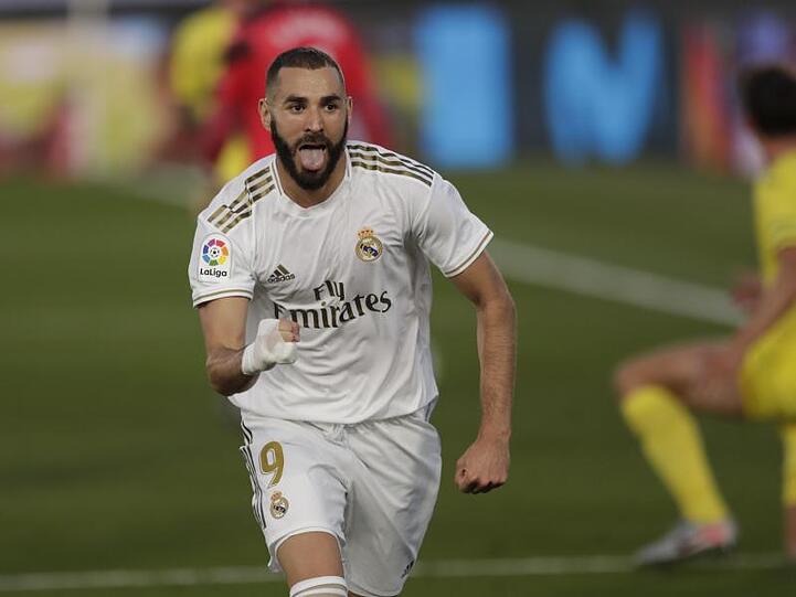 Matchwinner beim Sieg von Real Madrid gegen den FC Villareal: Doppeltorschütze Karim Benzema.