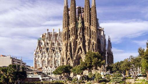 Berühmt: die Sagrada Família. Berühmt: die Sagrada Família.